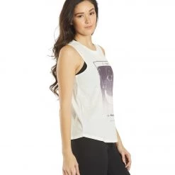 Spiritual Gangster Moon Muscle Tank Stone