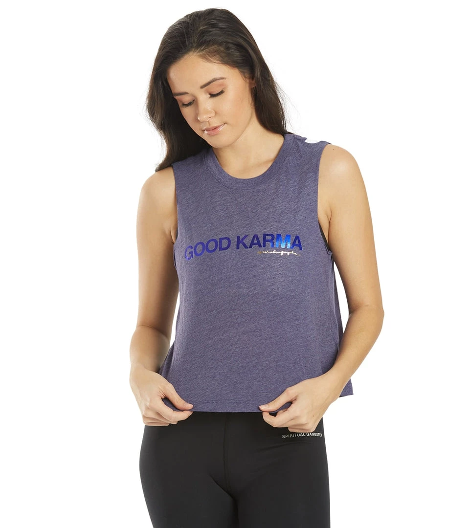 Spiritual Gangster Karma Crop Tank CLOTHING 3 Spiritual Gangster Karma Crop Tank CLOTHING