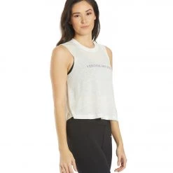 Spiritual Gangster Vibe Crop Tank Stone