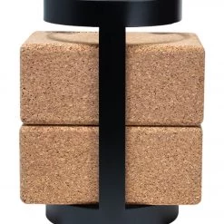 YOGA MATS & PROPS Mache Homi Yoga Tube Block Stand | Black Black