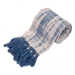 Oko Living Yoga Towel Indigo Moon Shibori YOGA MATS & PROPS