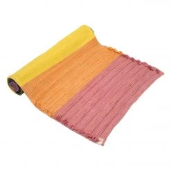 YOGA MATS & PROPS Oko Living Chakra Energy Yoga Rug Rainbow