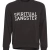 Spiritual Gangster Men's SG Varsity Fleece Vintage Black CLOTHING