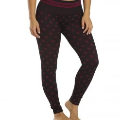 Spiritual Gangster Love Sculpt Jacquard Legging Rosaline Heart Print