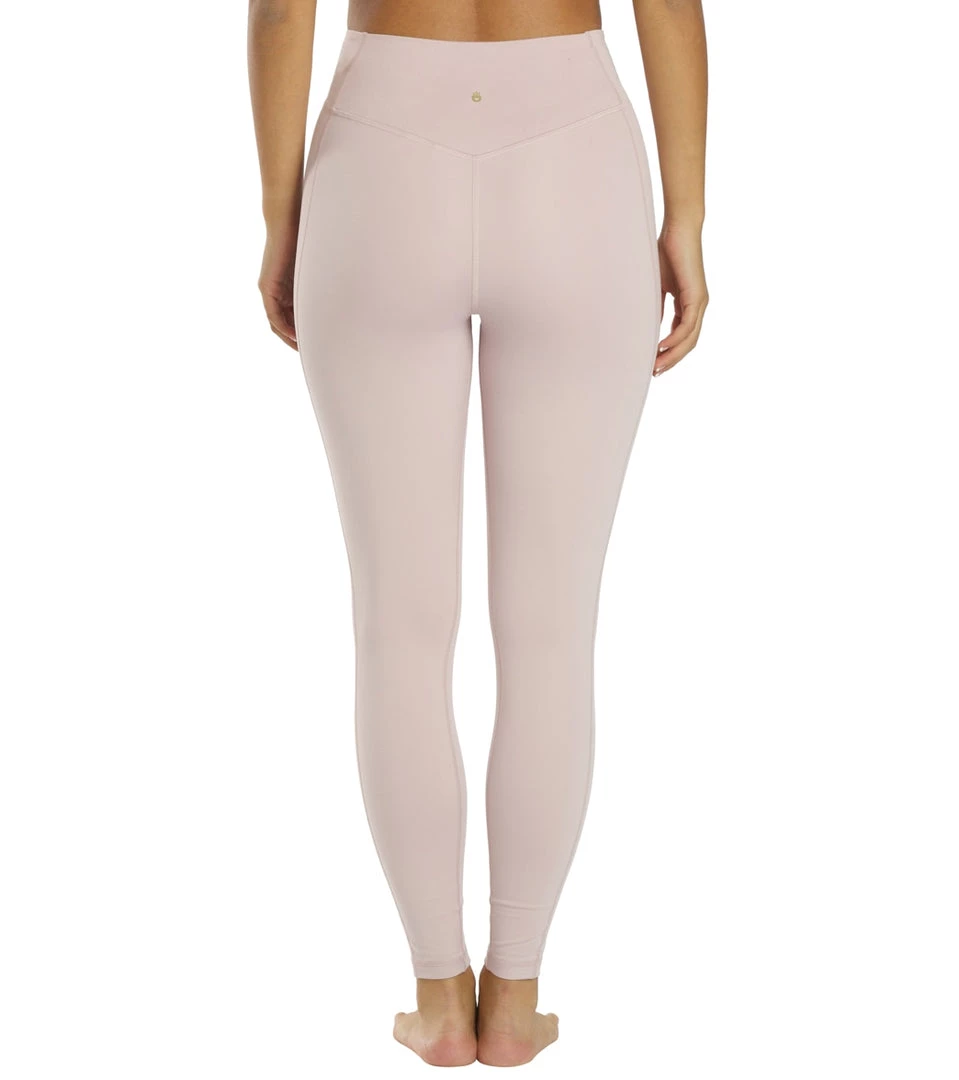 Spiritual Gangster SG Embody High Waisted 7/8 Legging Rose Quartz CLOTHING 5 Spiritual Gangster SG Embody High Waisted 7/8 Legging Rose Quartz CLOTHING