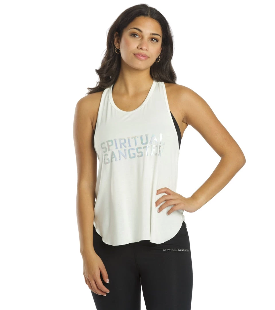 Spiritual Gangster SG Twist Back Tank 3 Spiritual Gangster SG Twist Back Tank