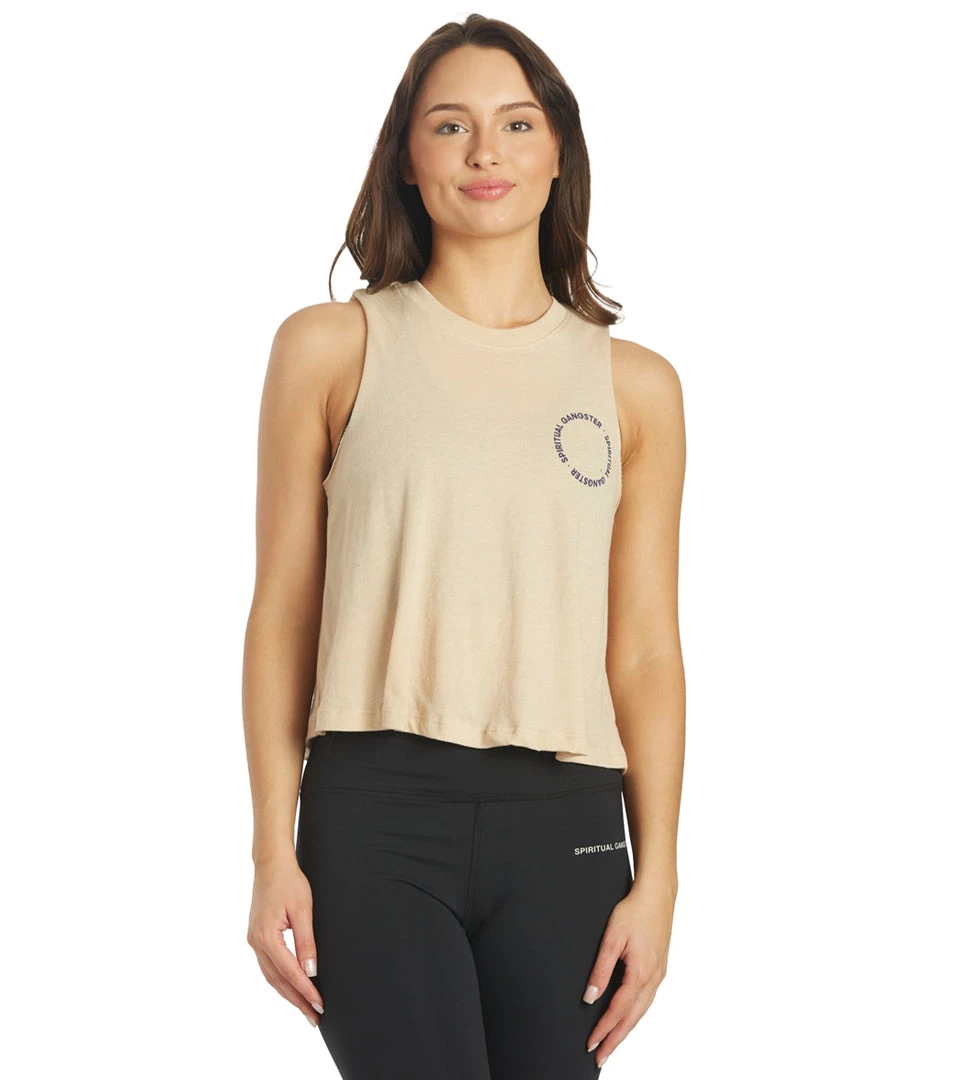 Spiritual Gangster Being Crop Tank 3 Spiritual Gangster Being Crop Tank