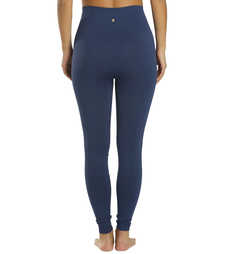 CLOTHING Spiritual Gangster Icon High Waisted Legging Faded Navy 5 CLOTHING Spiritual Gangster Icon High Waisted Legging Faded Navy