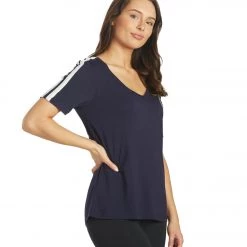 Spiritual Gangster V Neck Ringer Tee Stone Night 10 Spiritual Gangster V Neck Ringer Tee Stone Night