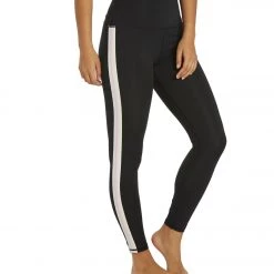 Spiritual Gangster Essential High Waisted 7/8 W Taping Legging Black CLOTHING 10 Spiritual Gangster Essential High Waisted 7/8 W Taping Legging Black CLOTHING