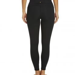 Spiritual Gangster Essential High Waisted 7/8 W Taping Legging Black CLOTHING 11 Spiritual Gangster Essential High Waisted 7/8 W Taping Legging Black CLOTHING