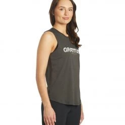 Spiritual Gangster Gratitude Muscle Tank Vintage Black
