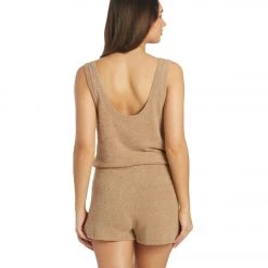 CLOTHING Spiritual Gangster Serenity Romper Camel 11 CLOTHING Spiritual Gangster Serenity Romper Camel