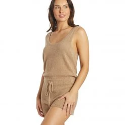 CLOTHING Spiritual Gangster Serenity Romper Camel 13 CLOTHING Spiritual Gangster Serenity Romper Camel