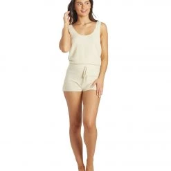 Spiritual Gangster Serenity Romper Stone CLOTHING 12 Spiritual Gangster Serenity Romper Stone CLOTHING