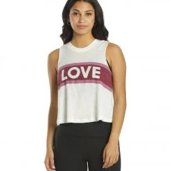 CLOTHING Spiritual Gangster Love Crop Tank