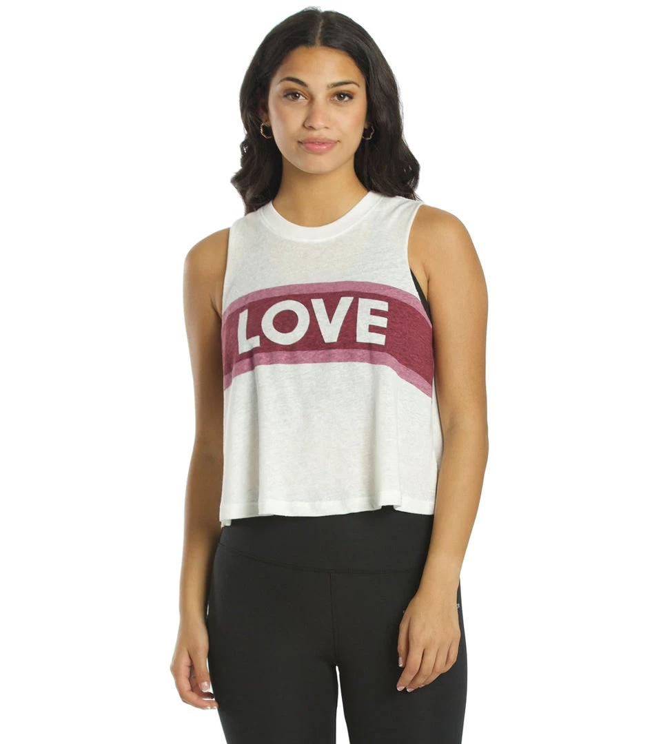 CLOTHING Spiritual Gangster Love Crop Tank 3 CLOTHING Spiritual Gangster Love Crop Tank