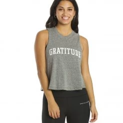 Spiritual Gangster Gratitude Crop Tank
