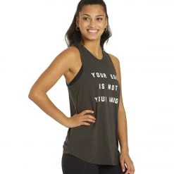 Spiritual Gangster Amigo Movement Tank Heather Vintage Black 10 Spiritual Gangster Amigo Movement Tank Heather Vintage Black