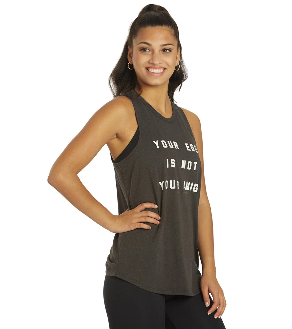 Spiritual Gangster Amigo Movement Tank Heather Vintage Black 4 Spiritual Gangster Amigo Movement Tank Heather Vintage Black