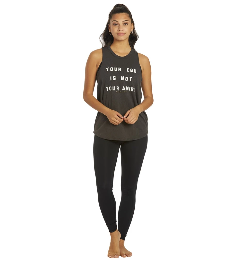 Spiritual Gangster Amigo Movement Tank Heather Vintage Black 6 Spiritual Gangster Amigo Movement Tank Heather Vintage Black