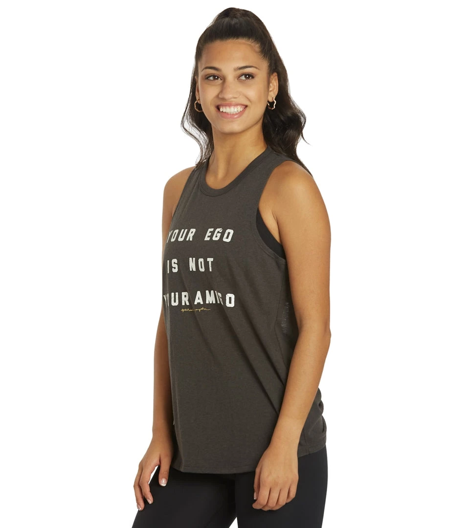 Spiritual Gangster Amigo Movement Tank Heather Vintage Black 7 Spiritual Gangster Amigo Movement Tank Heather Vintage Black