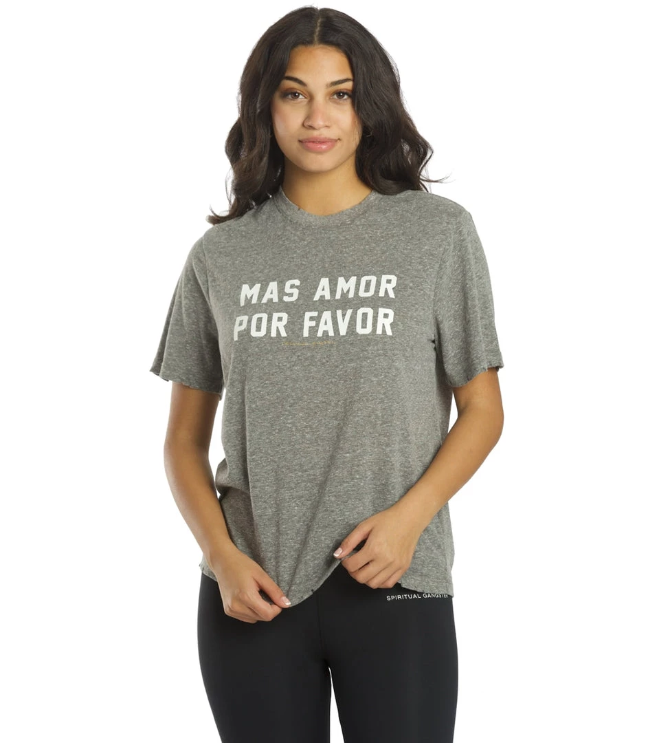 CLOTHING Spiritual Gangster Mas Amor Short Sleeve Tee 3 CLOTHING Spiritual Gangster Mas Amor Short Sleeve Tee