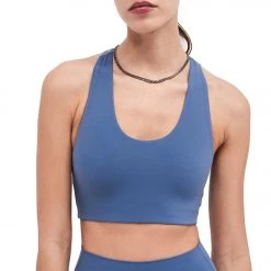 Splits 59 Sara Airweight Bra Steel Blue CLOTHING