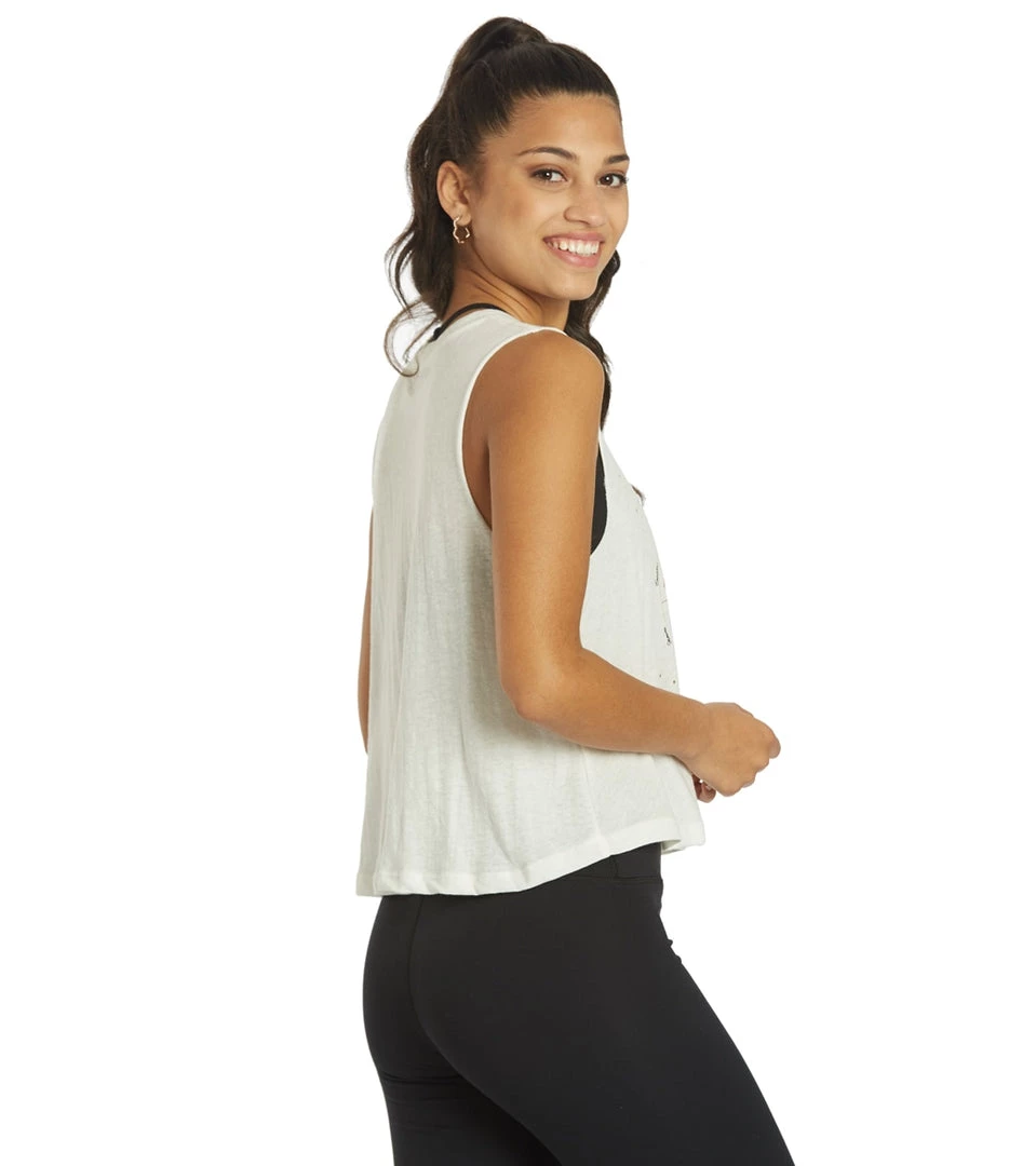 CLOTHING Spiritual Gangster Zodiac Crop Tank Stone 5 CLOTHING Spiritual Gangster Zodiac Crop Tank Stone