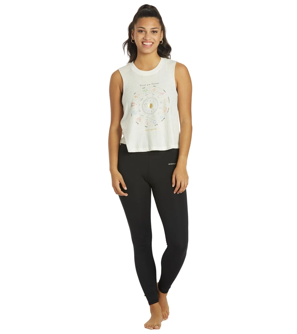 CLOTHING Spiritual Gangster Zodiac Crop Tank Stone 6 CLOTHING Spiritual Gangster Zodiac Crop Tank Stone