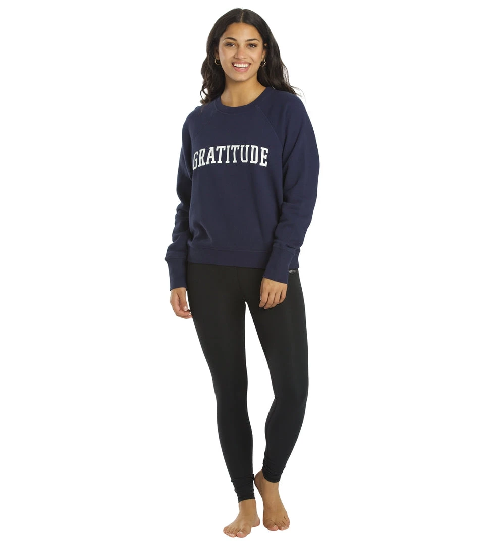 Spiritual Gangster Gratitude Bridget Raglan Pullover Night 6 Spiritual Gangster Gratitude Bridget Raglan Pullover Night