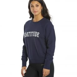 Spiritual Gangster Gratitude Bridget Raglan Pullover Night 13 Spiritual Gangster Gratitude Bridget Raglan Pullover Night