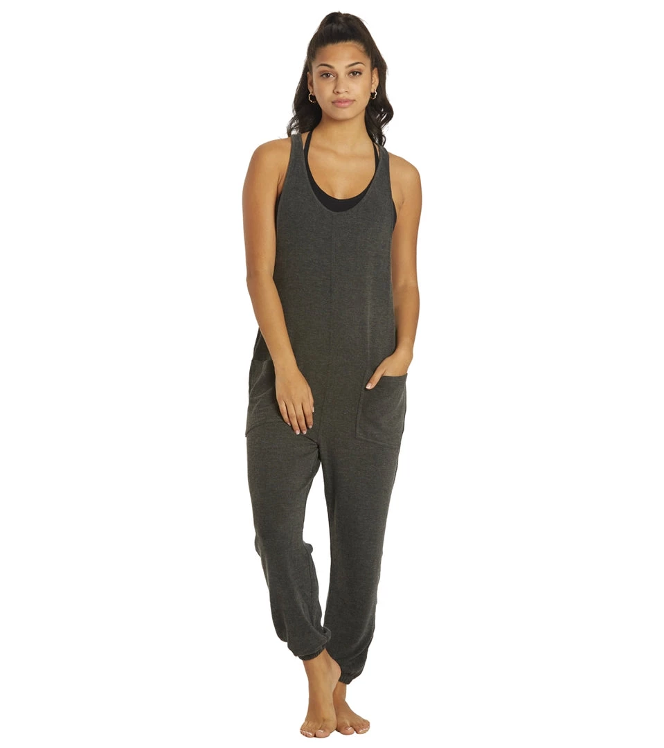 Spiritual Gangster Hacci Jumpsuit Heather Vintage Black 6 Spiritual Gangster Hacci Jumpsuit Heather Vintage Black