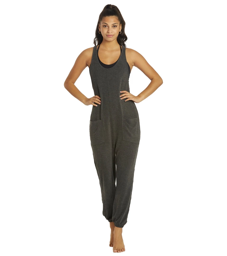 Spiritual Gangster Hacci Jumpsuit Heather Vintage Black 9 Spiritual Gangster Hacci Jumpsuit Heather Vintage Black