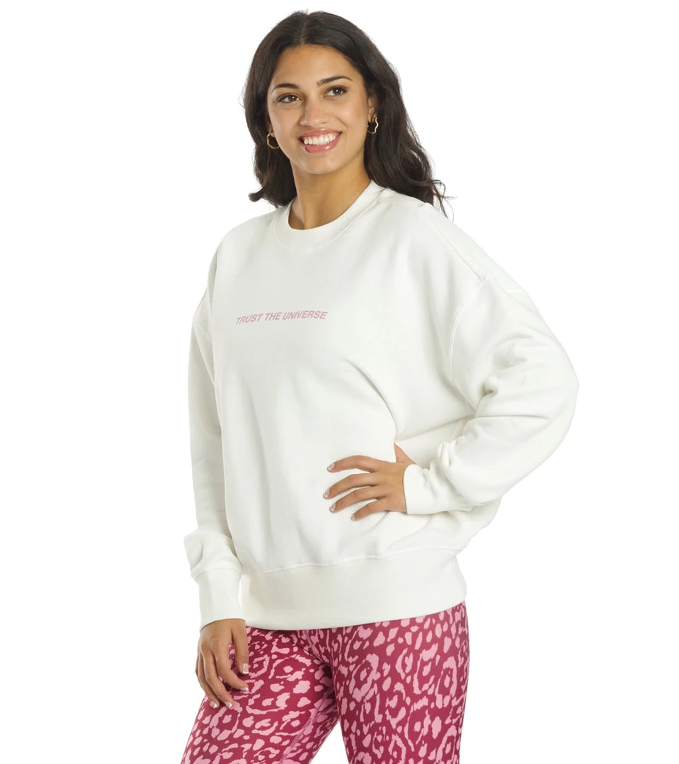 Spiritual Gangster Universe Relaxed Crewneck Pullover Stone 7 Spiritual Gangster Universe Relaxed Crewneck Pullover Stone