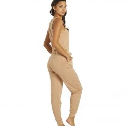Spiritual Gangster Perfect Lounge Jumpsuit Camel 11 Spiritual Gangster Perfect Lounge Jumpsuit Camel