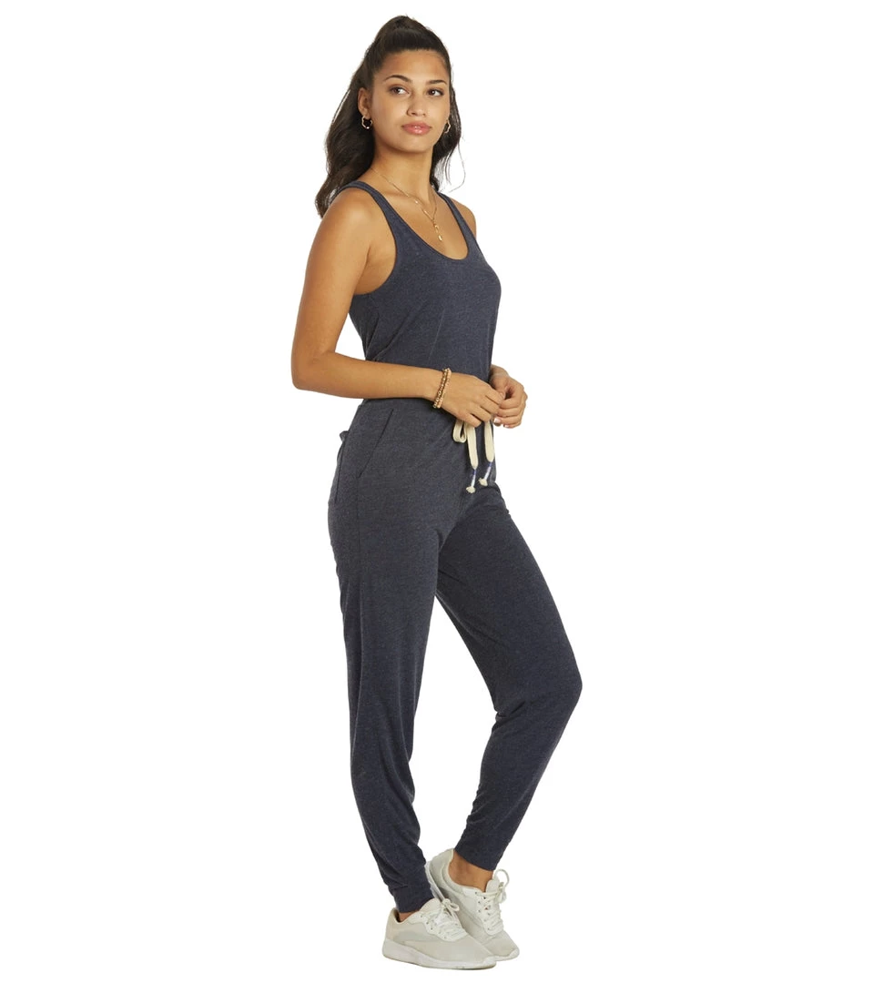 Spiritual Gangster Perfect Lounge Jumpsuit Heather Night 4 Spiritual Gangster Perfect Lounge Jumpsuit Heather Night