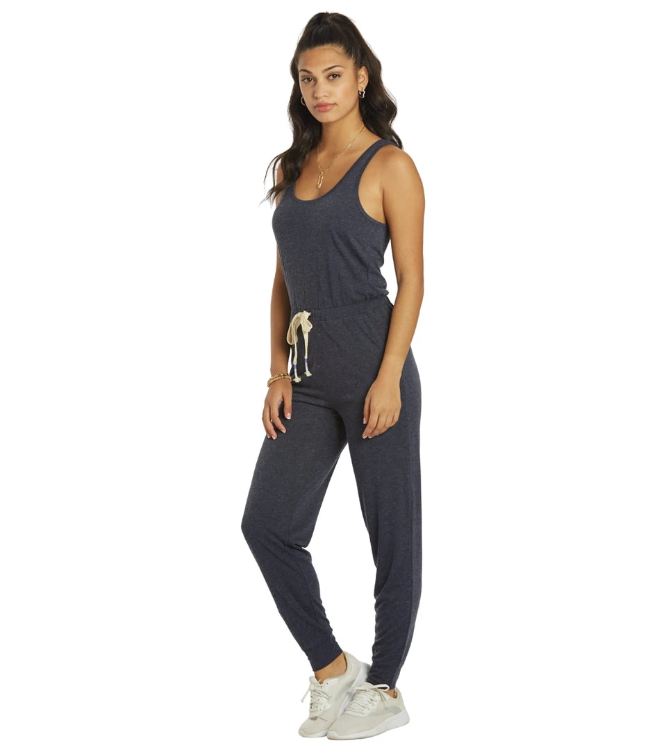 Spiritual Gangster Perfect Lounge Jumpsuit Heather Night 7 Spiritual Gangster Perfect Lounge Jumpsuit Heather Night