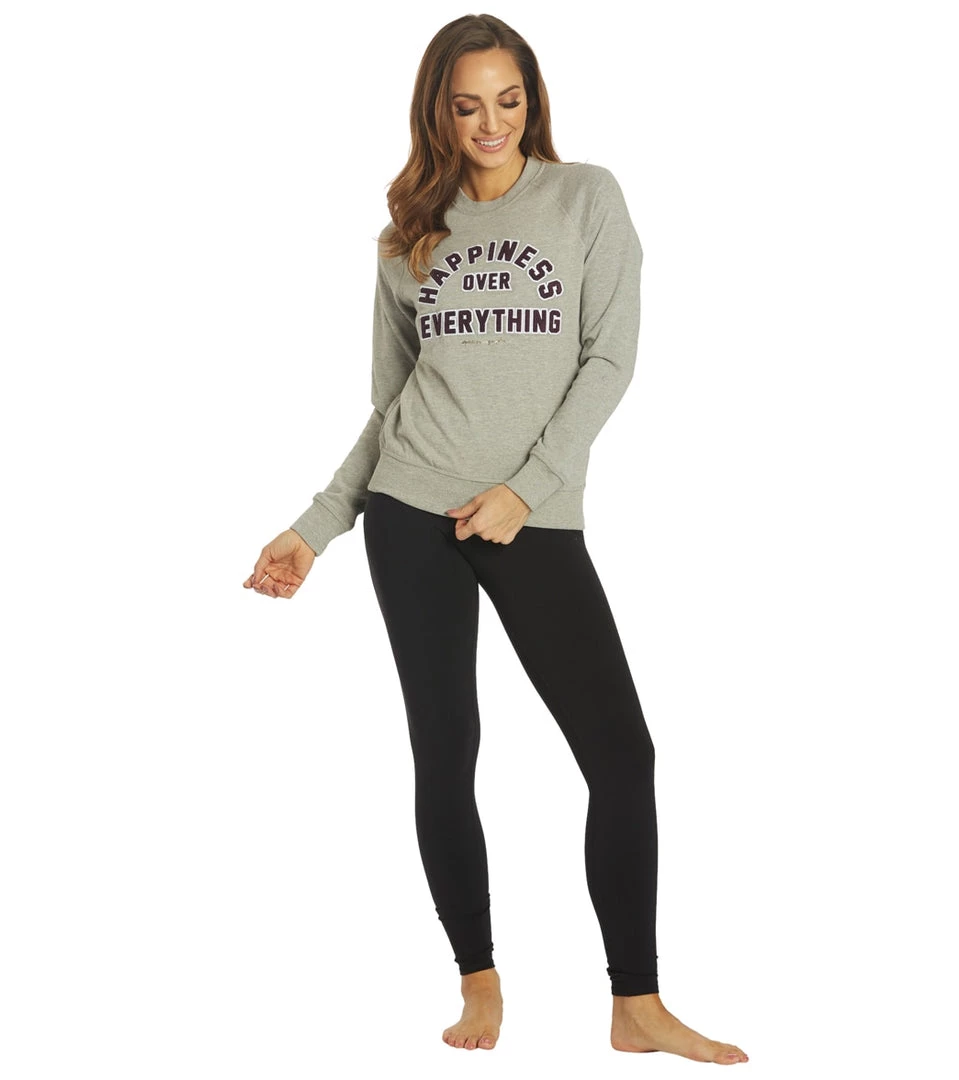 CLOTHING Spiritual Gangster Happiness Old School Vintage Tee Heather Grey 6 CLOTHING Spiritual Gangster Happiness Old School Vintage Tee Heather Grey