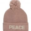 Spiritual Gangster Peace Pom Pom Beanie ACCESSORIES