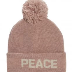 Spiritual Gangster Peace Pom Pom Beanie ACCESSORIES