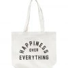 Spiritual Gangster Happiness Canvas Tote ACCESSORIES 1 Spiritual Gangster Happiness Canvas Tote ACCESSORIES