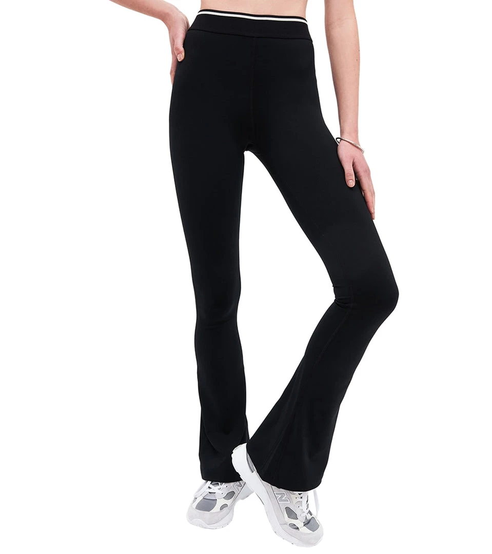 Splits 59 Raquel High Waist Recycled Techflex Flare Black 3 Splits 59 Raquel High Waist Recycled Techflex Flare Black