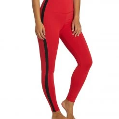 CLOTHING Splits 59 Clare High Waist Techflex 7/8 Legging Pirate Red/Black