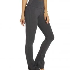 Splits 59 Raquel High Waist Flare Heather Grey CLOTHING