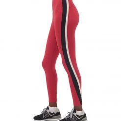 Splits 59 Bianca High Waist Recycled Techflex 7/8 Legging Lychee/Black