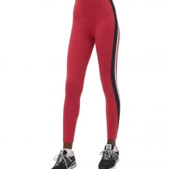 Splits 59 Bianca High Waist Recycled Techflex 7/8 Legging Lychee/Black