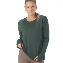 Glyder Lounge Long Sleeve Tee Forest 11 Glyder Lounge Long Sleeve Tee Forest