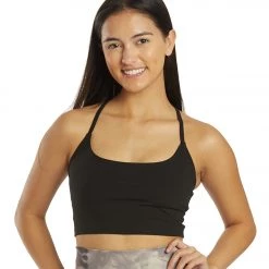 Glyder Pure Yoga Crop Top Black