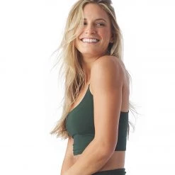 CLOTHING Glyder Pure Yoga Crop Top Forest